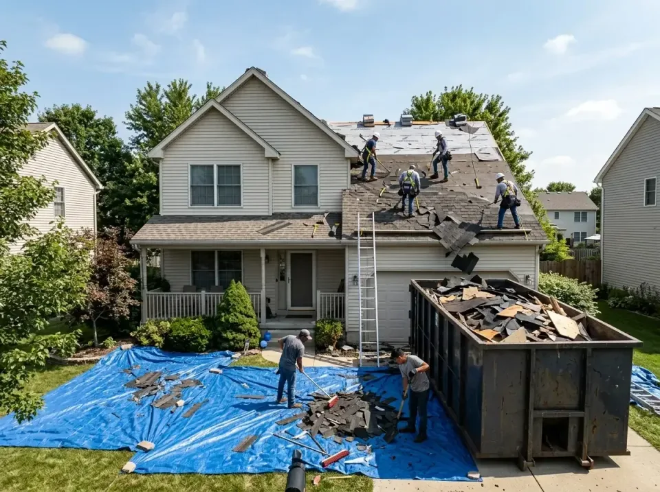roof-replacement-debris-remova-004 — frequently asked questions, Cheapest Dumpster Rentals in Lusby, MD